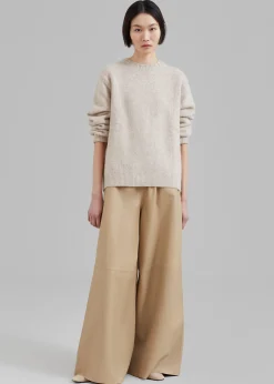 Sydney Wide Leather Pants