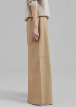 Sydney Wide Leather Pants