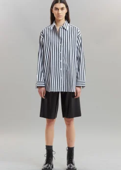Sylvia Striped Oxford Shirt