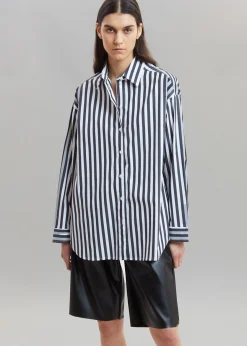 Sylvia Striped Oxford Shirt