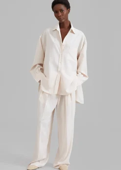 Tansy Fluid Pleated Trousers
