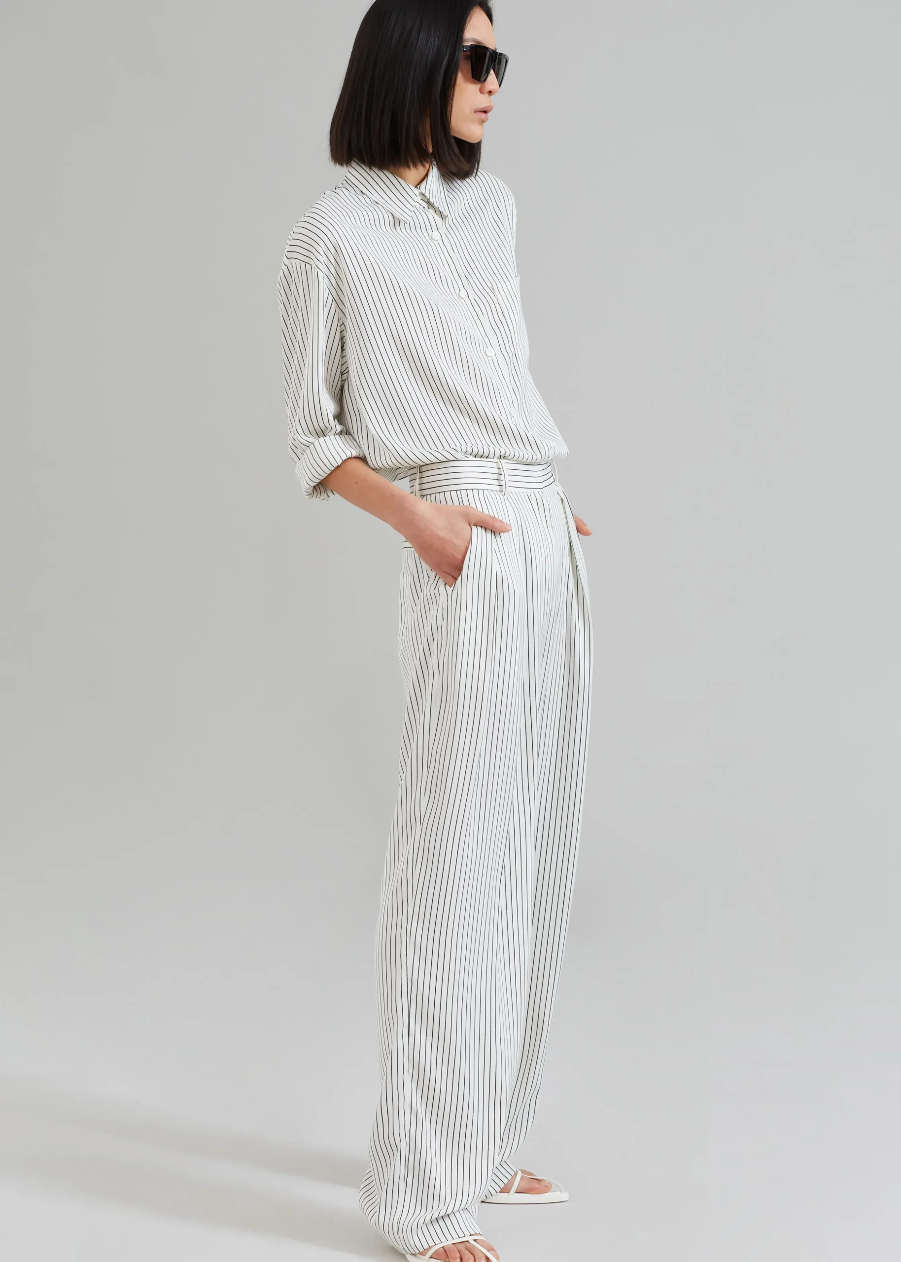 Tansy Satin Pants