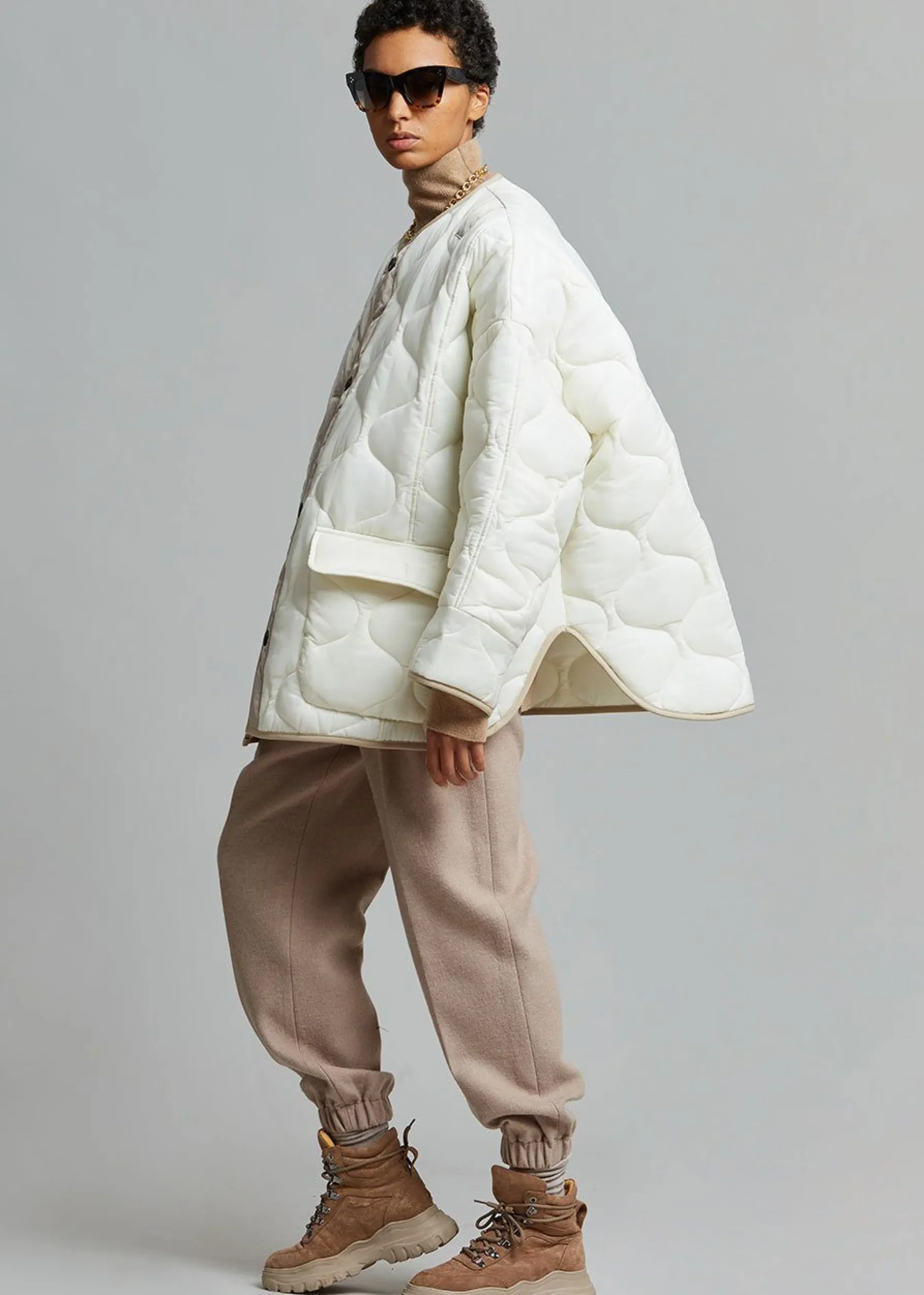 Teddy Quilted Jacket