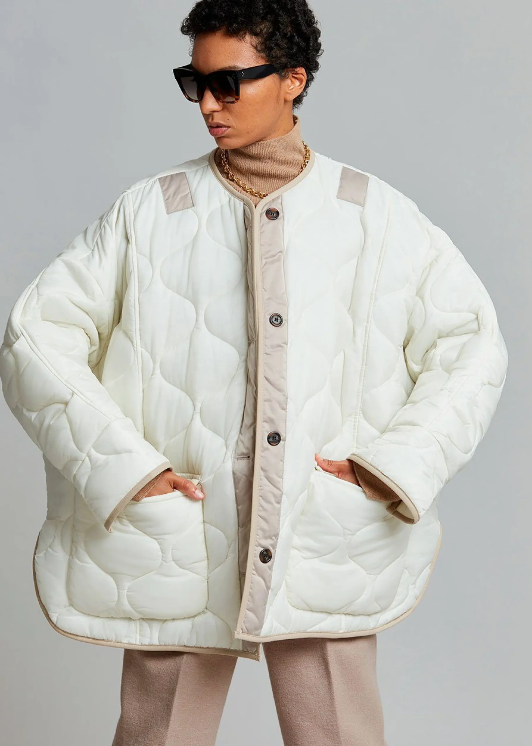 Teddy Quilted Jacket