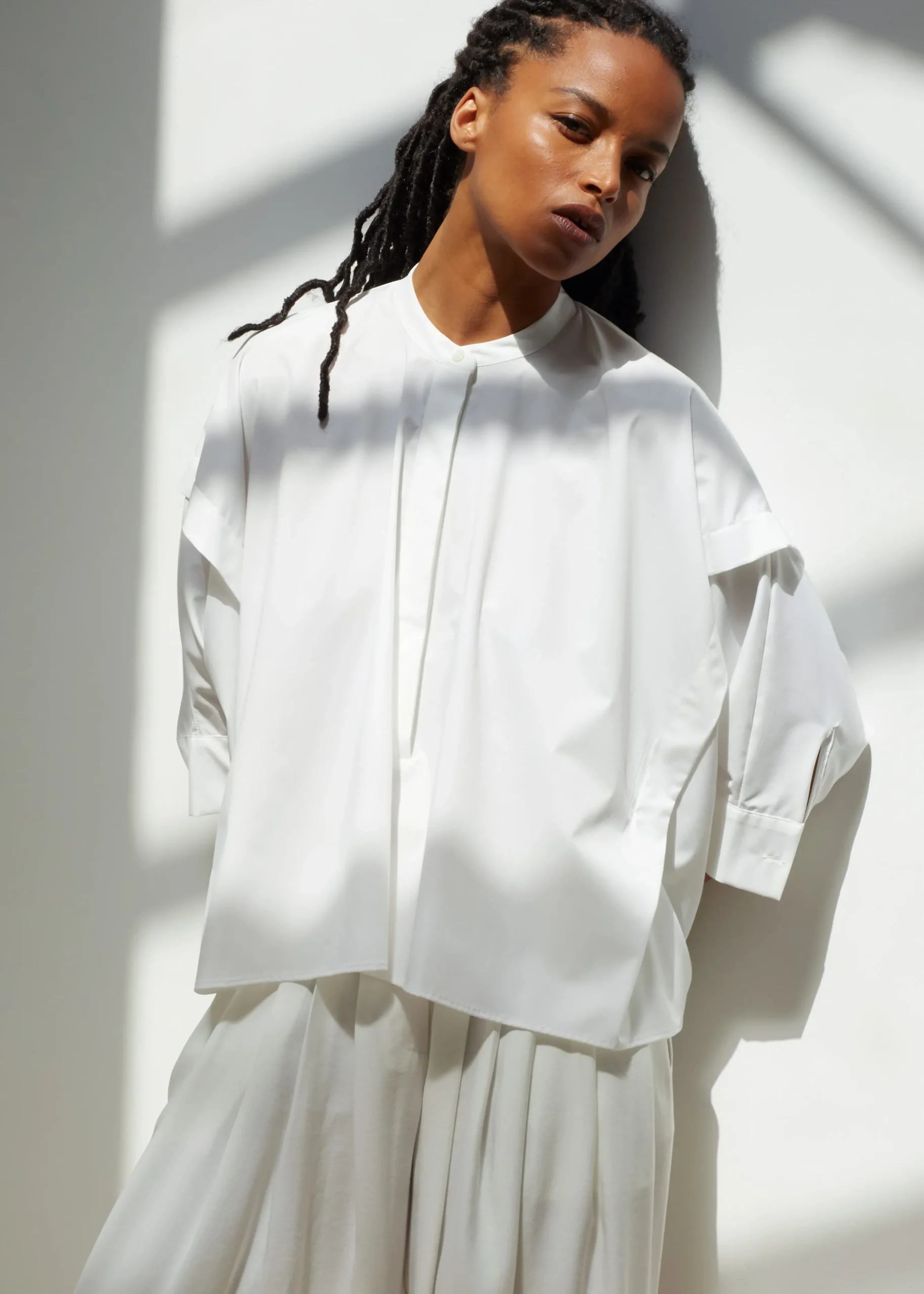 Tegan Cape Blouse