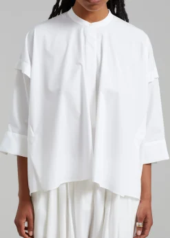 Tegan Cape Blouse