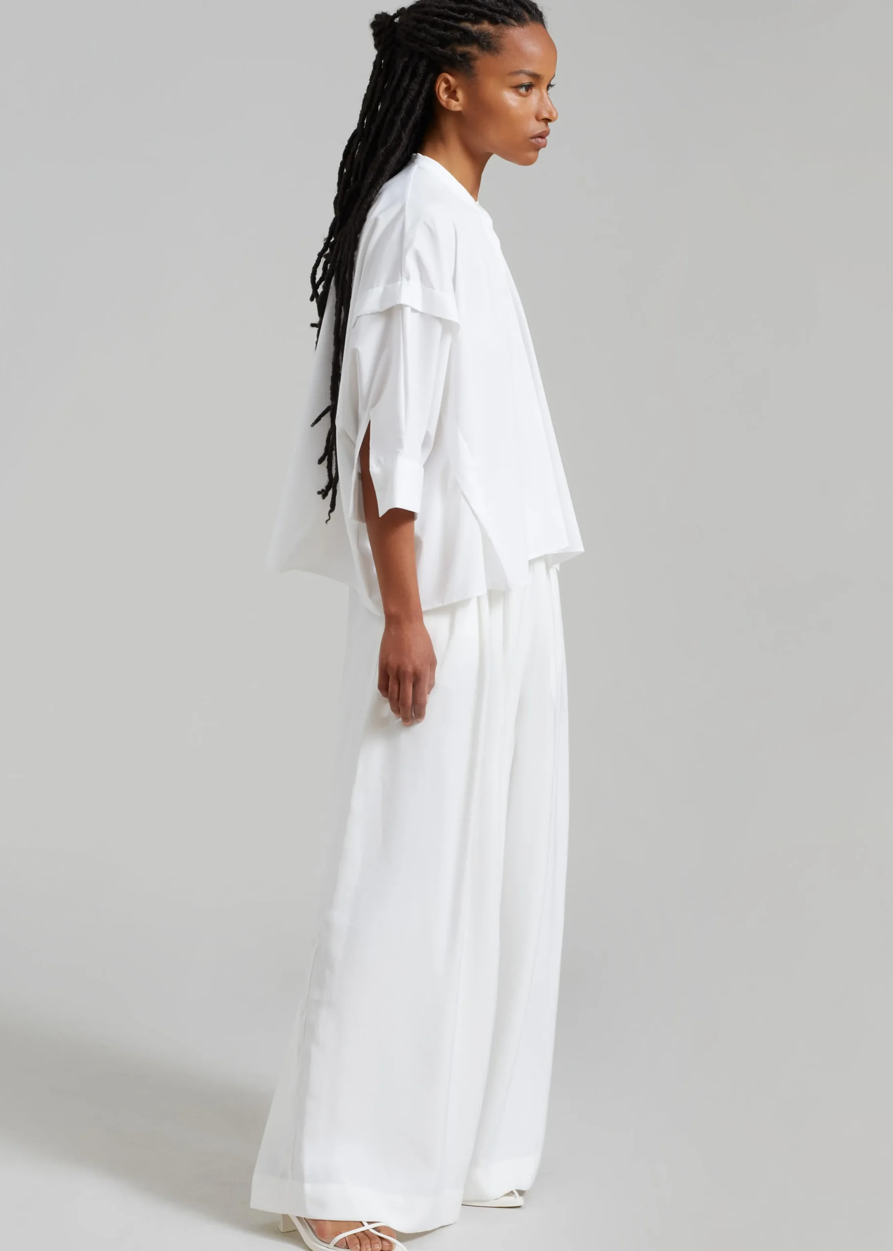 Tegan Cape Blouse