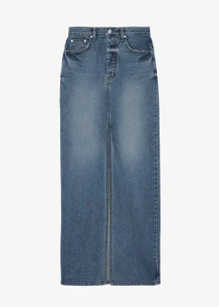 Texas Denim Pencil Skirt