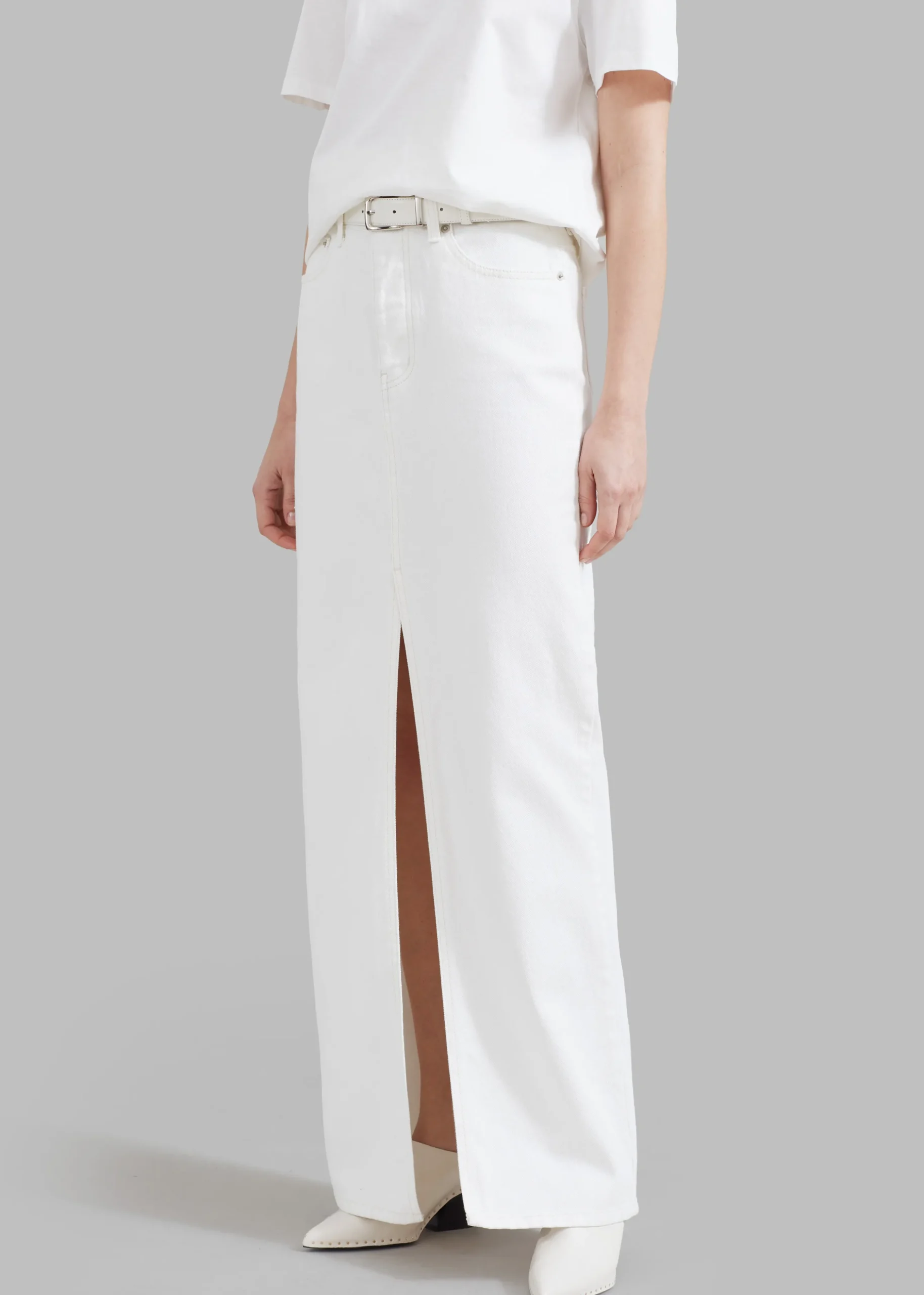 Texas Denim Pencil Skirt