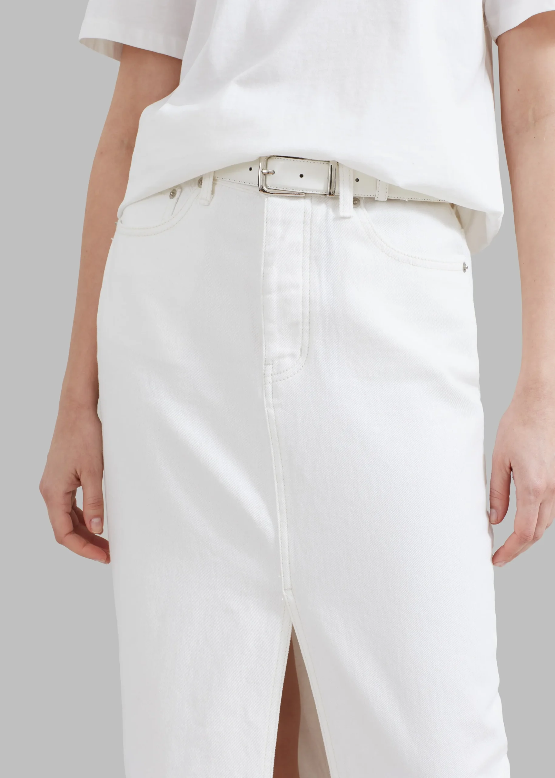 Texas Denim Pencil Skirt