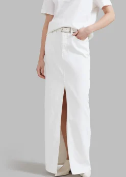 Texas Denim Pencil Skirt