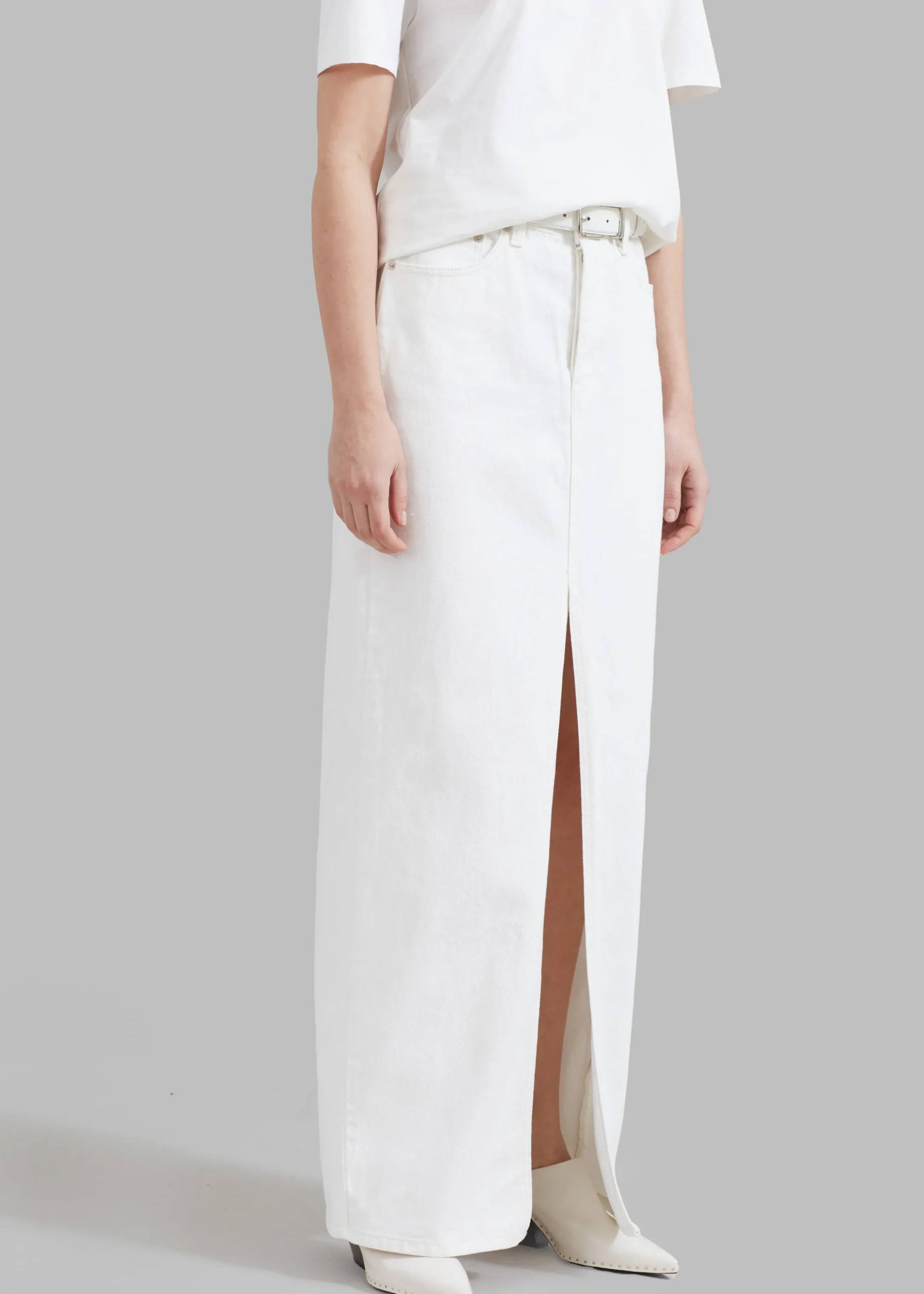 Texas Denim Pencil Skirt