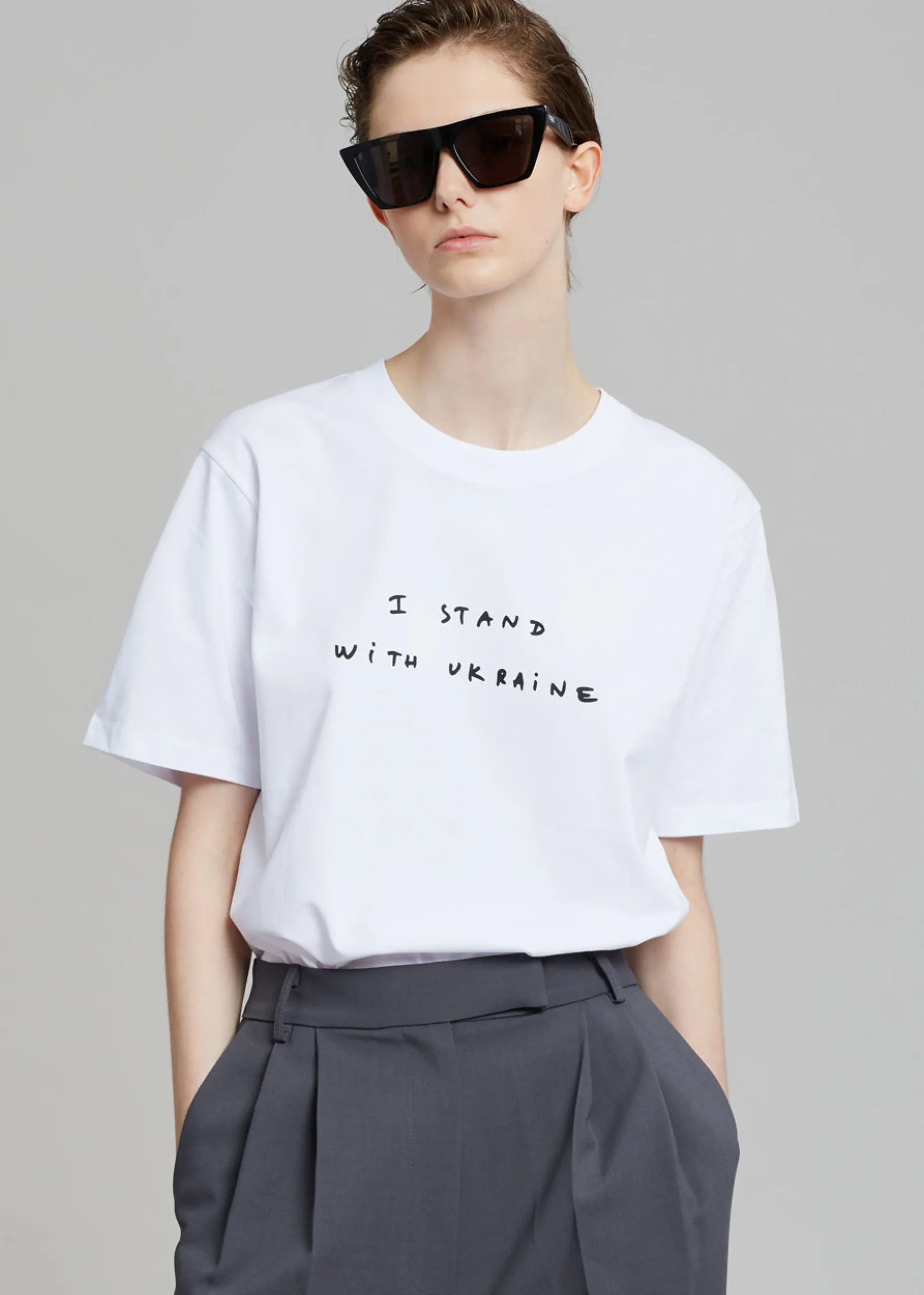 The Frankie Shop X Thomas Lelu Stand T-Shirt