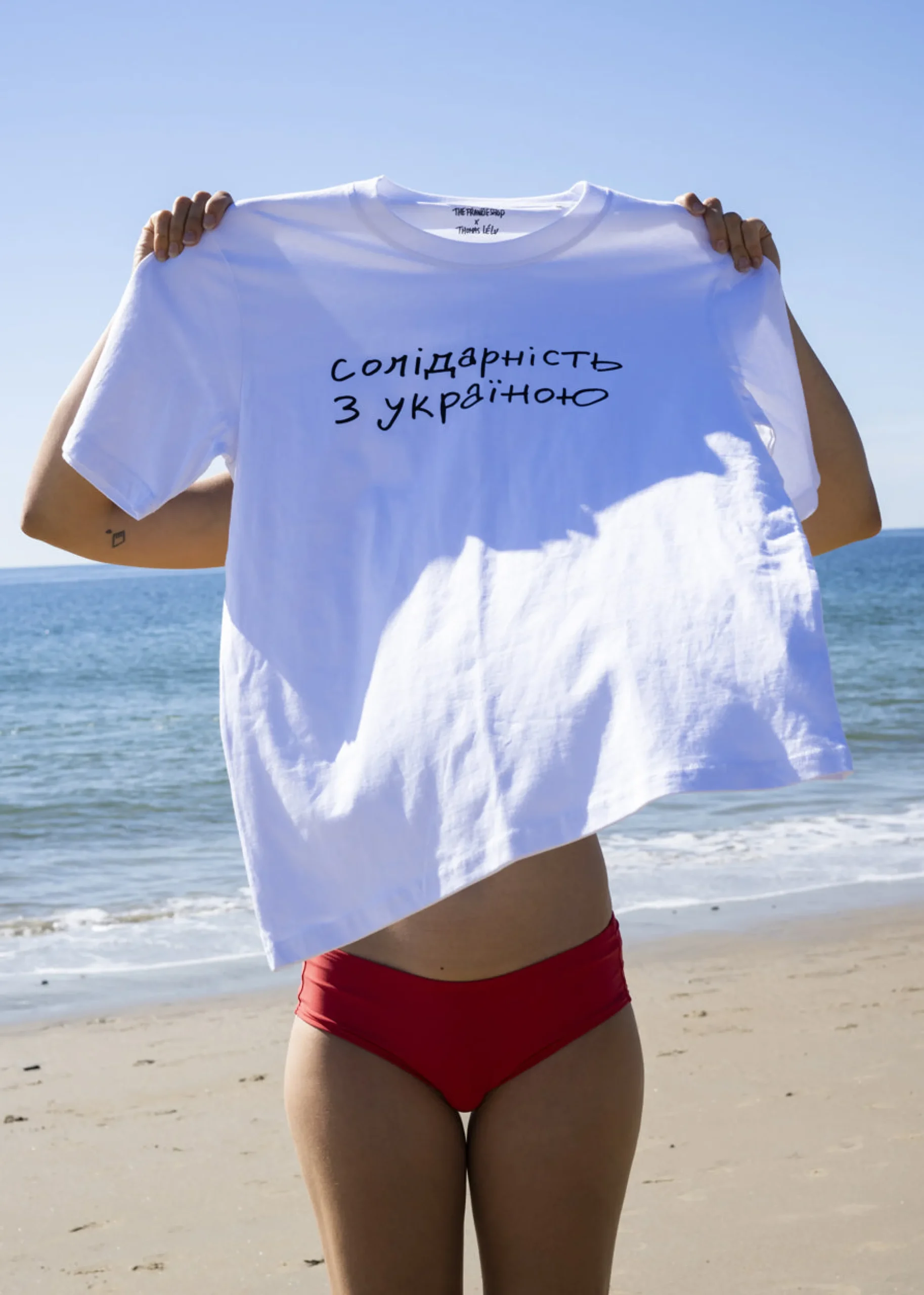The Frankie Shop X Thomas Lelu Solidarity T-Shirt