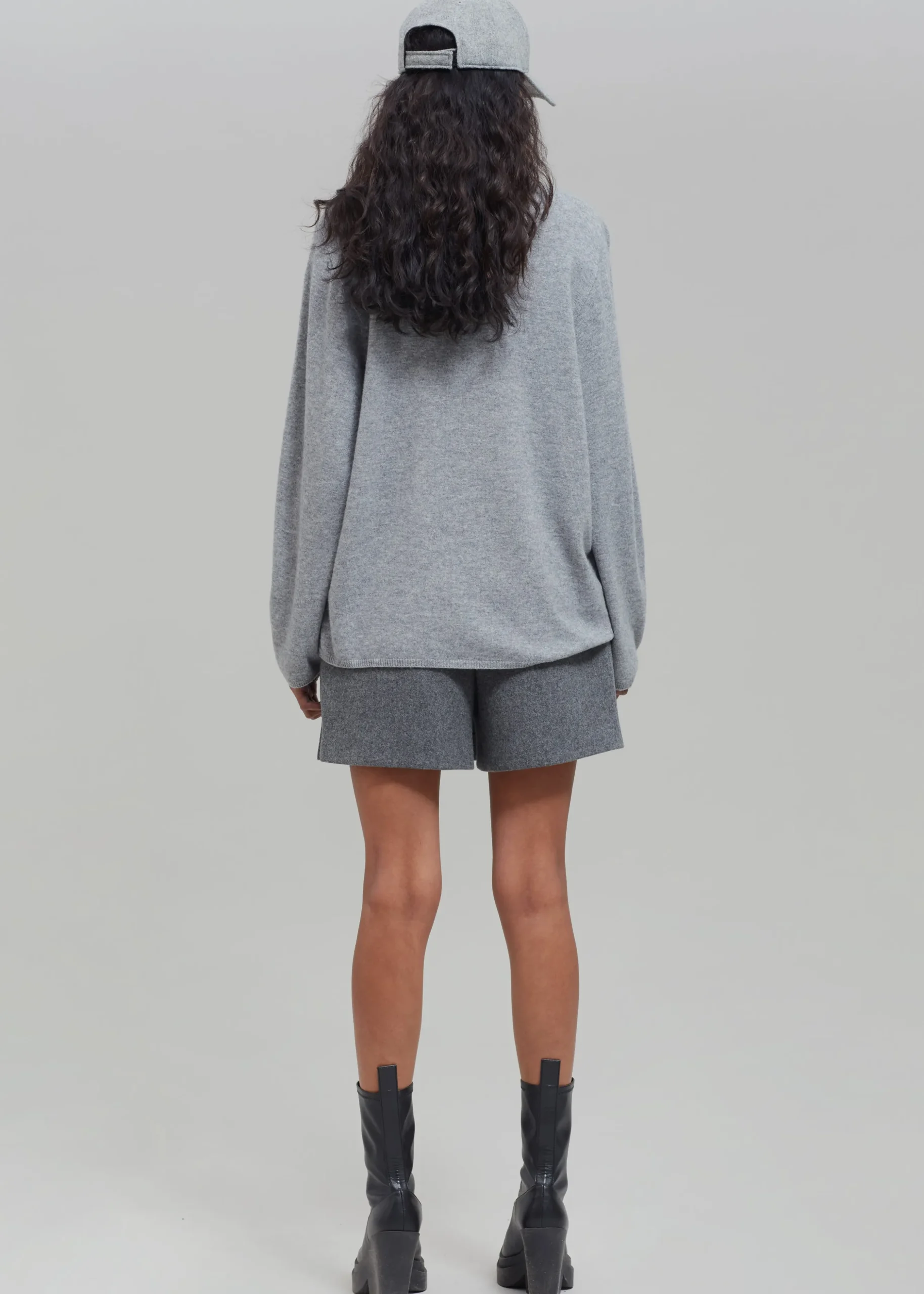 Tokyo Wool Pleated Skort