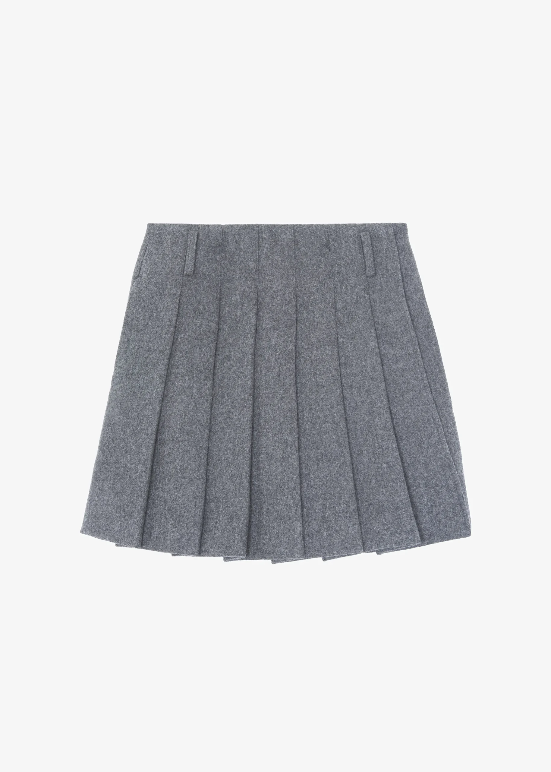 Tokyo Wool Pleated Skort
