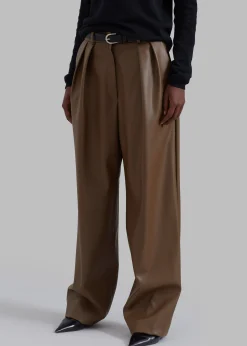Tranton Faux Leather Pants