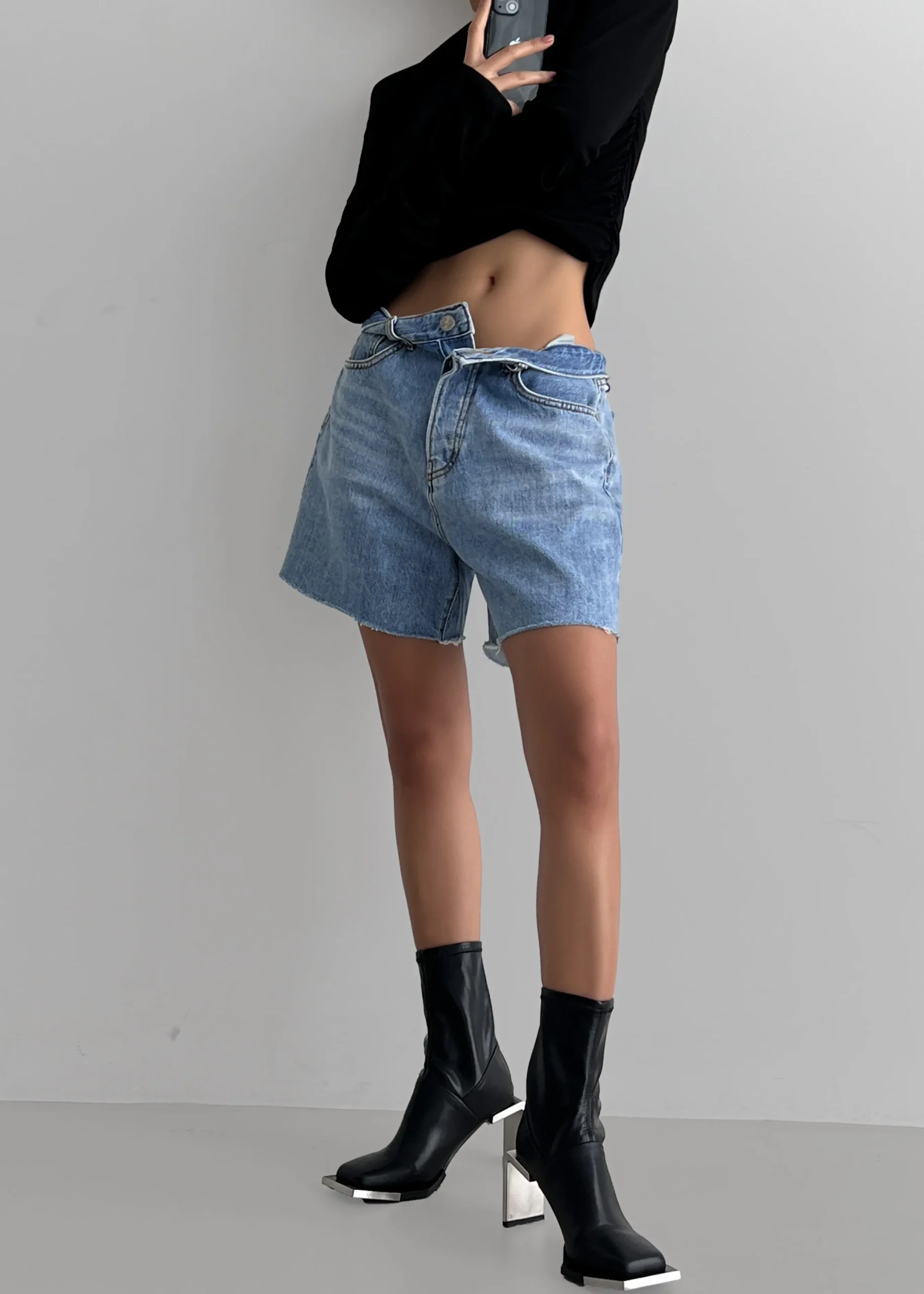 Twila Denim Shorts