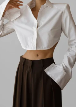 Uma Cropped Shirt