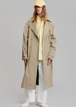 Umi Belted Trench Coat