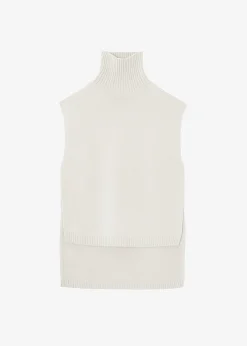 Vira Sleeveless Knit Turtleneck