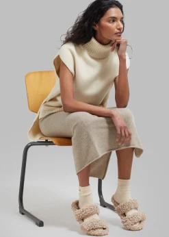 Vira Sleeveless Knit Turtleneck