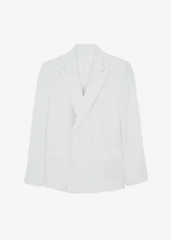 Zia Covered Buttons Blazer